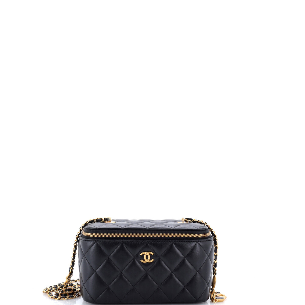 Chanel Small Coco de Toi Heart Vanity Case with Chain